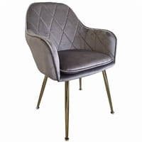 Habita2 Chile - Poltrona Velvet Lux - Gris