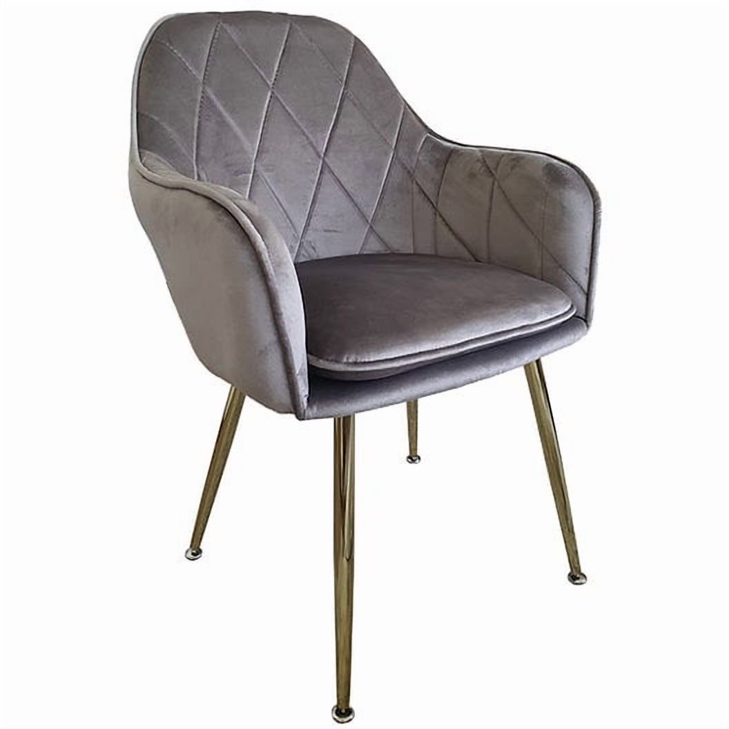 Habita2 Chile - Poltrona Velvet Lux - Gris