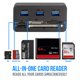thumbnail image 4 of Adaptador USB HUB con lector y grabador de tarjetas de memoria y HUB USB 3.0, 4 of 9