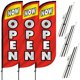 thumbnail image 1 of Banner LookOurWay 213 cm Pack de 3 Rojo y Amarillo, 1 of 7