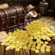 thumbnail image 5 of Monedas de oro Nuesaurd 200 piezas 3,5 cm (monedas falsas) al por mayor, 5 of 5
