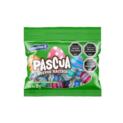 Huevos De Chocolate De Leche 50 G Colombina