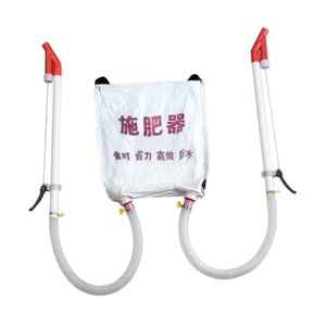 Ioensy - Distribuidor Manual De Fertilizantes Con Bolsa Tejida Para Transportar En La Espalda, Ahorra Mano De Obra, Dos Asas De Pvc