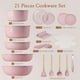 thumbnail image 3 of Juego de Utensilios de Cocina Astercook 21 Unidades Cerámica Antiadherente Rosa, 3 of 3