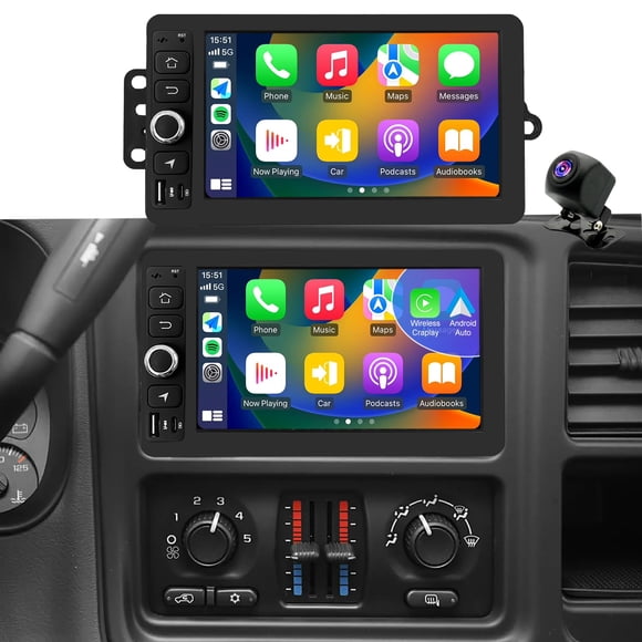 Radio Android Aitrenlu 7" con CarPlay y Android Auto