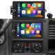thumbnail image 1 of Radio Android Aitrenlu 7" con CarPlay y Android Auto, 1 of 8