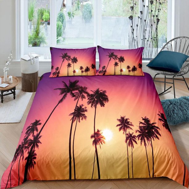 Beach Sea Shell 0 Quilt Duvet Cover Set Bedroom Decor Kids Queen Bed Linen3-Piece Bedding Set