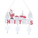 thumbnail image 1 of Navidad Pintado Colgantes Inicio Navidad Madera Artesanía Noel Decoración Reno, 1 of 5