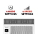thumbnail image 3 of Aire acondicionado de ventana Honeywell de 6000 BTU con mando a distancia de 250 m², 3 of 3