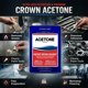 thumbnail image 3 of Limpiador de acetona OMNI DEPOT Crown 473 ml con guantes, 3 of 7