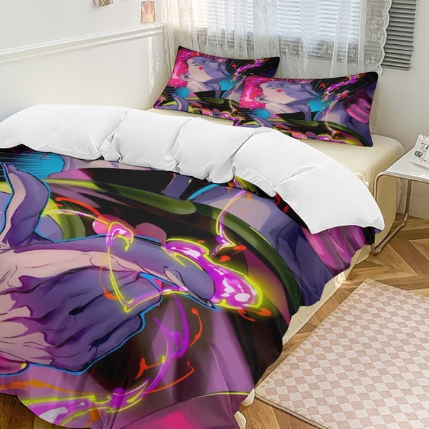 Hunter X Hunter Anime Home Bed 3-piece Set Classic Japanese Anime Polyester Wash Student Dormitory Set
