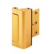 thumbnail image 1 of Cerradura de refuerzo de puerta Prime-Line U 10826 de aluminio dorado, 1 of 5