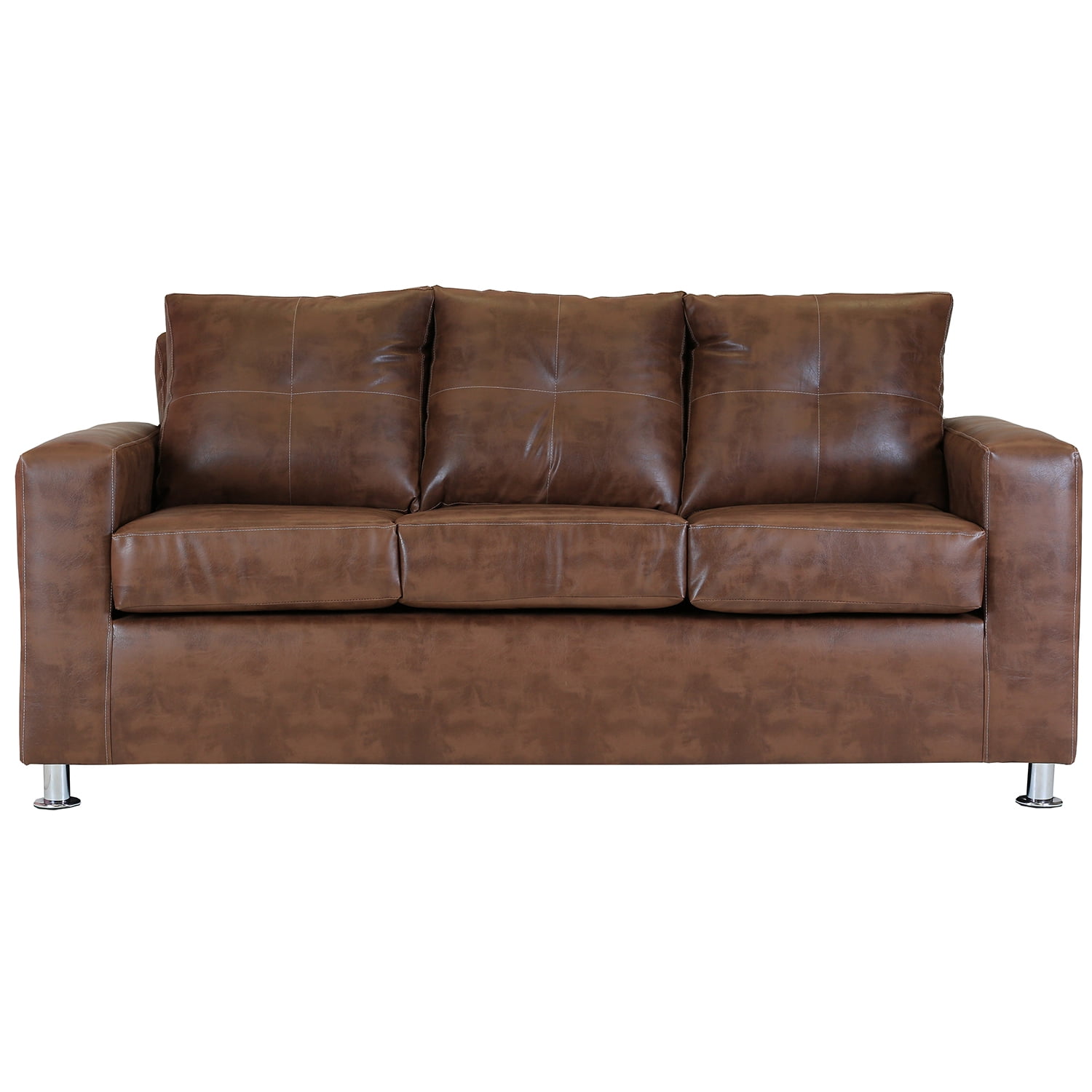 Muebles América - Sofá George 3 Cuerpos Caramelo