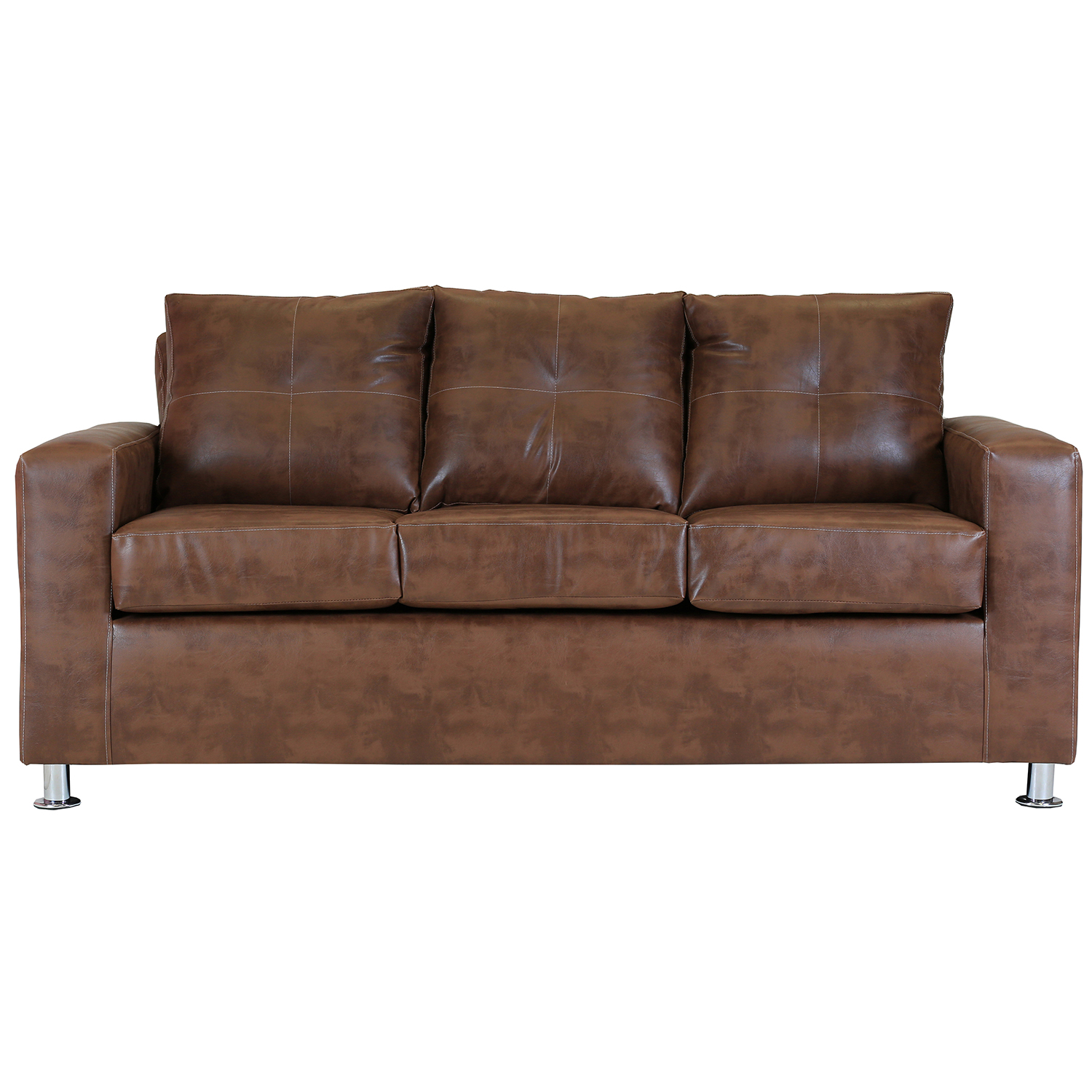 Muebles América - Sofá George 3 Cuerpos Caramelo