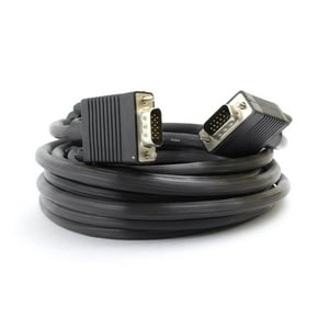Gen - Cable Vga 15P 15Mts 50P Baja Perdida M/M 3+4 Negro