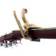 thumbnail image 3 of Cejilla Kyser Quick-Change para guitarra acústica de 6 cuerdas, color dorado, 3 of 5