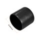 thumbnail image 3 of Uxcell 5 piezas de tapones de goma 1 3/4"(44mm) ID tapa de perno de tubo redondo de vinilo negro, 3 of 5