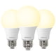 thumbnail image 1 of Paquete de 3 bombillas LED DEGNJU A19, 8 W, 800 lm, 2700 K, E26, 1 of 9