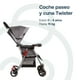 thumbnail image 2 of Coche Paseo Y Cuna Twister Sx Gris, 2 of 15