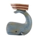 thumbnail image 5 of Escultura De Ballena, Adorno Artesanal Mediterráneo Para Dormitorio, Oficina Y Sala De Estar., 5 of 5