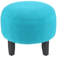 Máxima Design - Pouf Jack Turquesa 48X48X40 Cm