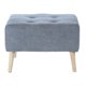 thumbnail image 1 of Pouf Petrum Gris Claro Altea 62x42x42 cm, 1 of 3