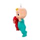 thumbnail image 2 of Adorno navideño Kurt S. Adler Cocomelon Baby JJ con osito de peluche, 2 of 2