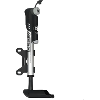 Genérico - Bombín De Bicicleta Con Manómetro (2-Way Doble Acción) Plateado