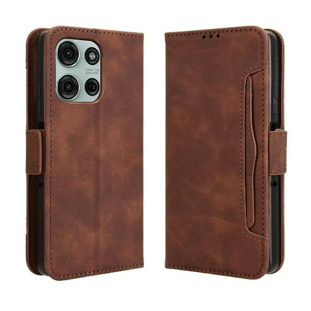 Funda Tipo Billetera FOXDOCK para Motorola MOTO G75 5G – Tapa Flip con Tarjetero