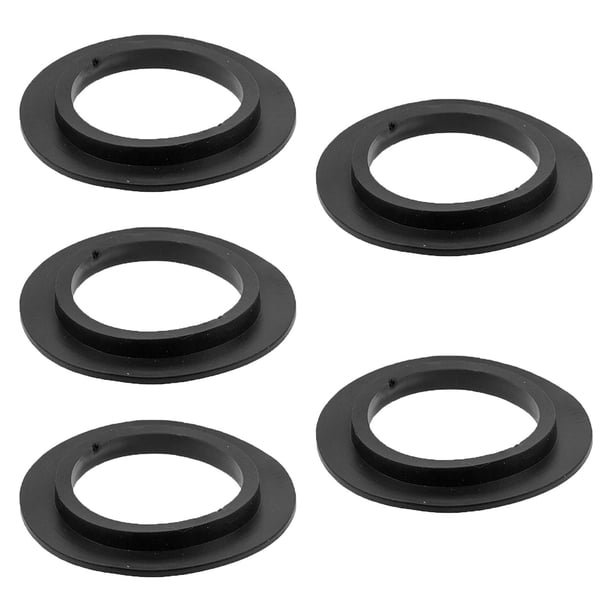 5 piezas de colador de cocina, tapón de cesta de repuesto, tapón para fregadero de cocina, anillos de sellado, arandela de sellado de drenaje de frega Junta convexa