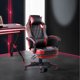 thumbnail image 2 of Silla Gamer Reclinable 150° con Reposapiés Rojo Negro, 2 of 6