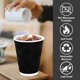 thumbnail image 3 of Lamosi 100 Pack Coffee Cups 12 oz, Disposable Paper Coffee Cups, 3 of 3