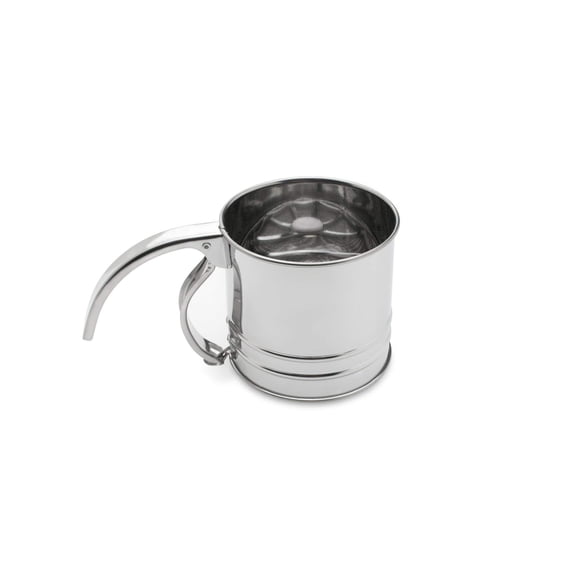 Tamizador De Harina De Acero Inoxidable Con Capacidad De 250 Ml