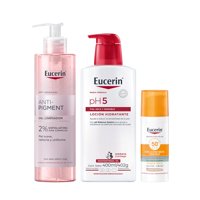 Eucerin Corporal Anti-Pigment Limpieza +Protector Solar
