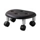 thumbnail image 2 of Taburete Con Asiento De Rodillo Bajo, Taburete Portátil Resistente Para Zapatos, Biblioteca, Cocina, Garaje, Negro, 2 of 5