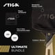 thumbnail image 3 of Set de paleta de ping pong STIGA Carbon+ con hoja de carbono de 7 capas, 3 of 6