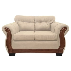 América Decora - Sofá Con Resorte Estructural 2 Personas Taurus Chenille Beige X