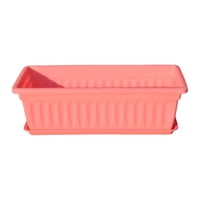 Ioensy - Maceta Para Flores, Jardinera Para Ventana, Para Terraza, Porche, Entrada, Color Rosa