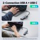 thumbnail image 5 of Adaptador Ethernet Hub USB-C Acer 1Gbps 3x USB 3.0 Aluminio, 5 of 9