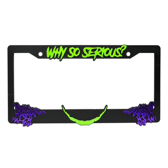 Marco para Placa de Matrícula LP Frameworks Joker 3D en Relieve