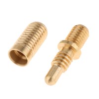 Ioensy - Tornillo De Junta Para Taco De Billar, Tornillos De Conexión De Taco De Billar De Metal, Pieza De Billar De 13Mm X 38Mm, 12Mm X 26Mm