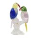thumbnail image 4 of Estatua De Loro De Cristal, Figura De Pájaro, Modelo Animal Para Sala De Estar, Decoración Del Hogar, Rosa, 4 of 5