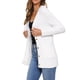 thumbnail image 4 of INSPIRE CHIC Cárdigan Casual de Suéter para Mujer de Punto Retorcido Otoño Invierno Largos Cárdigans Modernos XL Blanco, 4 of 6