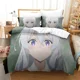 thumbnail image 1 of 3D The The Journey Of Elaina Bedding Sets Duvet Cover Set With Pillowcase Twin Full Queen King Bedclothes Bed Linen, 1 of 5