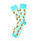 thumbnail image 2 of Calcetin Diseño Piña Celeste Talla37-44, 2 of 3