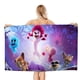 thumbnail image 1 of 200% Lobo Toalla de playa de secado rápido con diseño temático, regalo para mujeres y niñas, ideal para cumpleaños, fans, amantes de la música, uso en la playa o al aire libre, 78 × 160 cm, 1 of 6