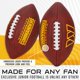 thumbnail image 3 of Fútbol: Franklin Sports NFL, Washington Commanders, Juvenil, 3 of 8