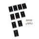 thumbnail image 3 of Disipador de calor de aluminio de 10 piezas 15x11x25mm para transistores to-220 mosfet negro, 3 of 5
