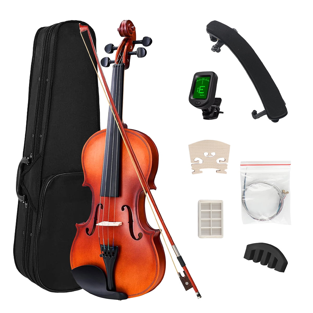 Violin 4/4 Acustico Ibrah Music Estuche Y Arco + Accesorios