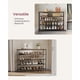 thumbnail image 4 of Estante para zapatos Shelf VASAGLE de 5 niveles, marco de acero, 120 x 30 x 91 cm, 4 of 9